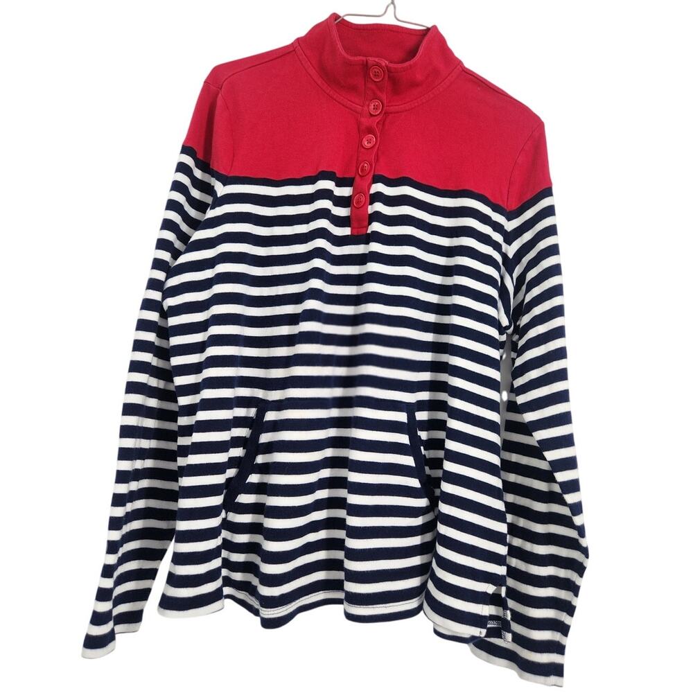 Kim Rogers Striped Sweater Women's XL Long Sleeve Crewneck